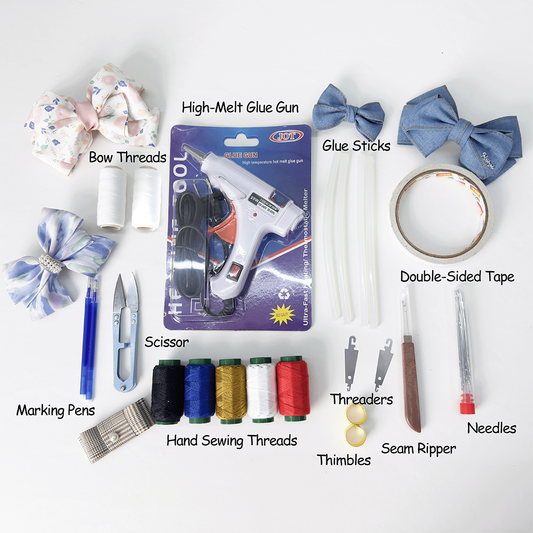 Hair Bow Making Toolkit - 11 Craft Essentials