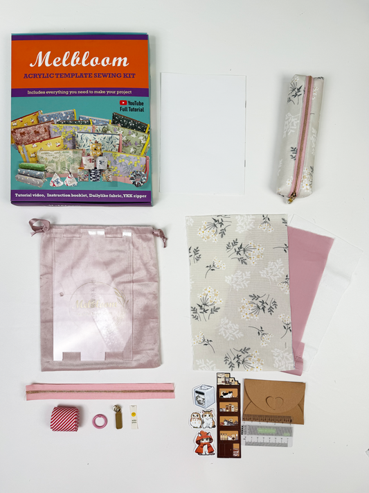 DIY Sewing Kit, Pencil Pouch