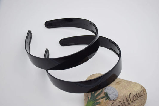 Black Plastic Headband for DIY Crafts