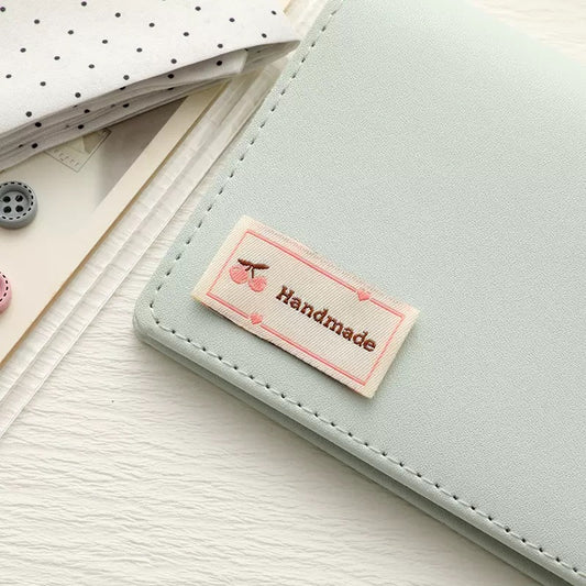 Handmade Cherry Woven Labels