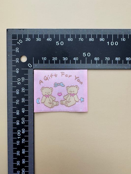 A Gift For You Woven Labels