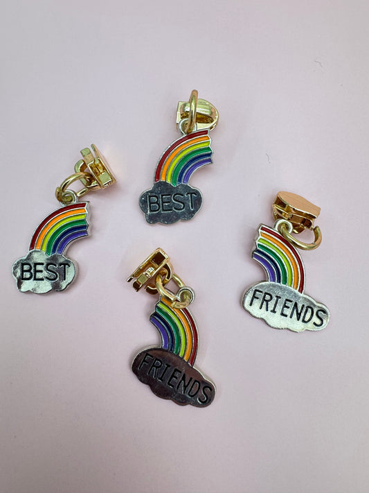 Best Friends Zipper Pulls
