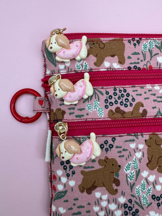 Puppy Zipper Pulls