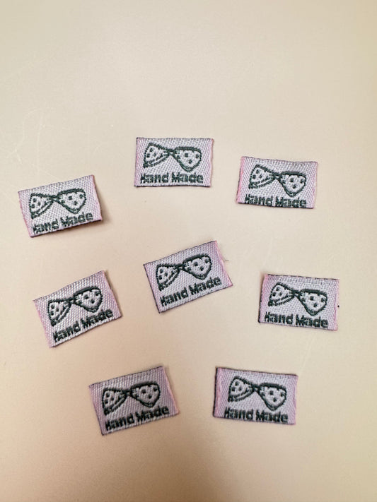 Woven Labels for Hair Bow DIY