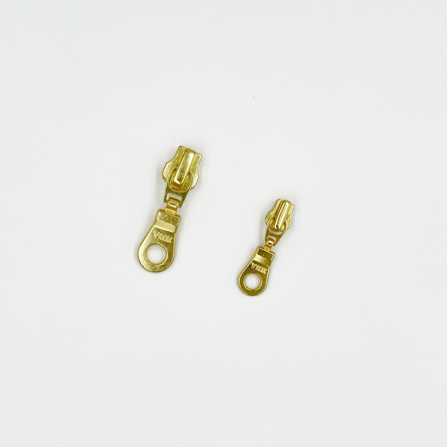 YKK Size 3 Metal Zipper Pulls 8 PCS