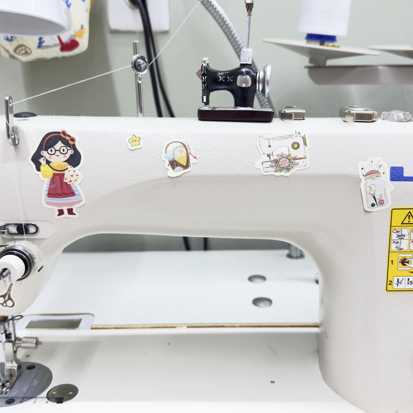 Sewing Sticker Sheet A5 size