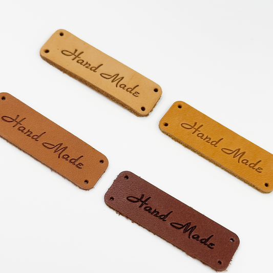 Genuine Leather Tags l 4 Colors