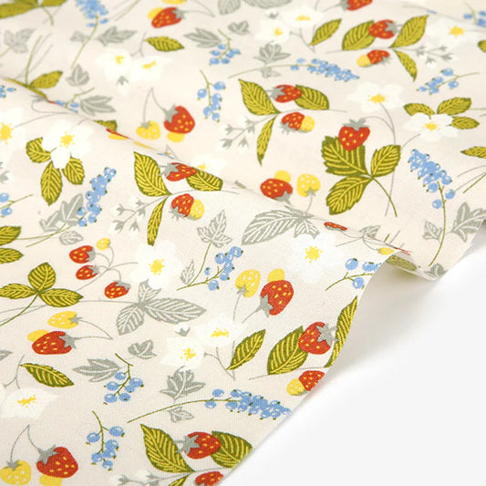100% Cotton 20C Strawberry 42" Wide