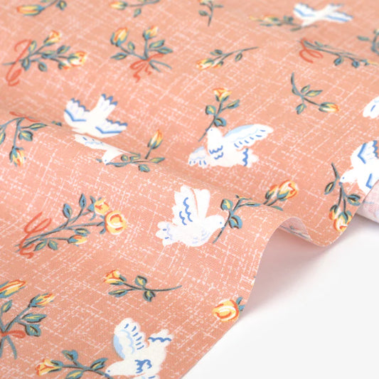 100% Cotton 20C Vintage Rose 42" Wide
