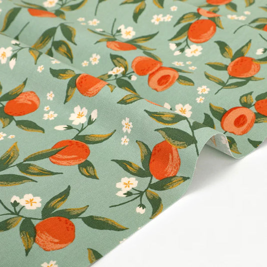 100% Cotton Oxford Apricot 60" Wide