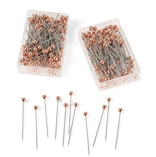 100Pcs Stainless Steel Ball Positioning Head Pins
