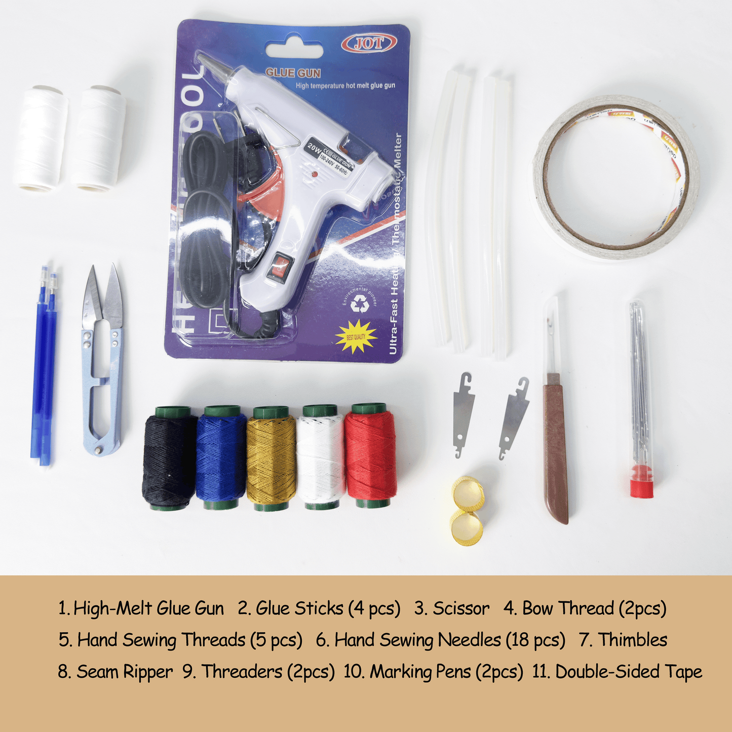 Hair Bow Making Toolkit - 11 Craft Essentials