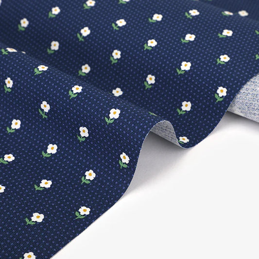 100% Cotton Oxford Vintage Flower 60" Wide