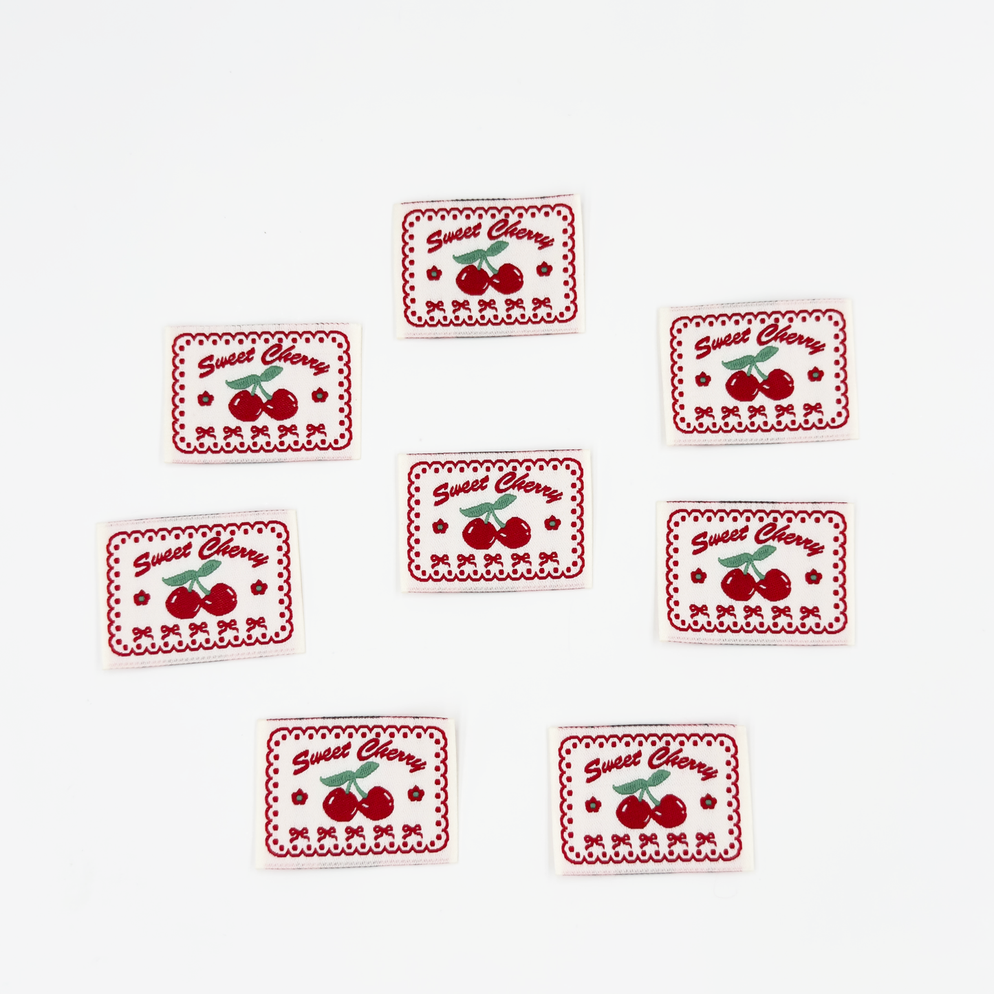 Sweet Cherry Woven Labels