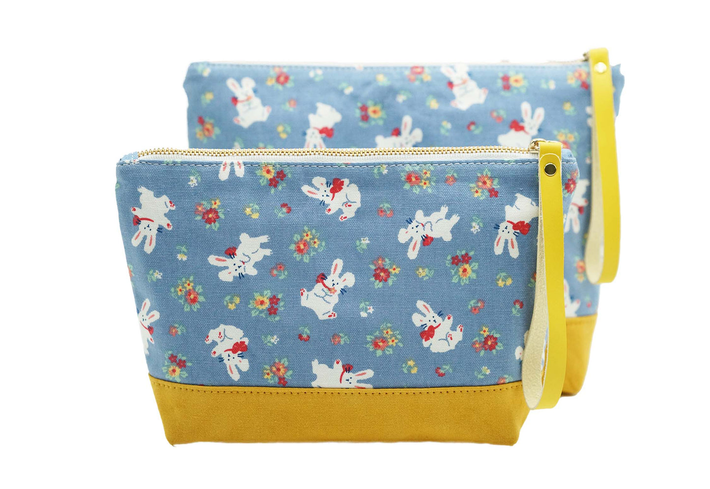 Happy Rabbits Zipper Bag, Make-Up Bag