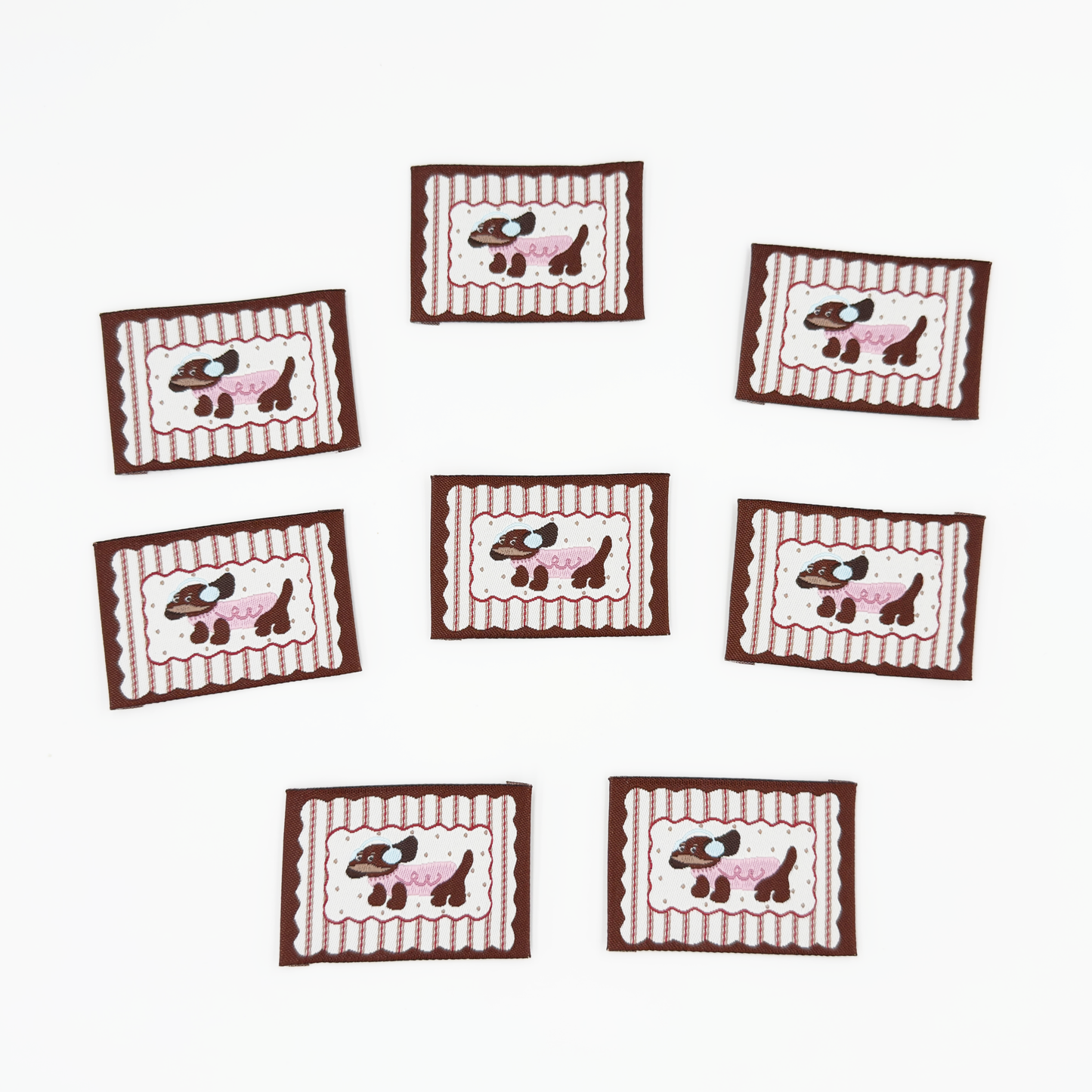 Puppy Woven Labels