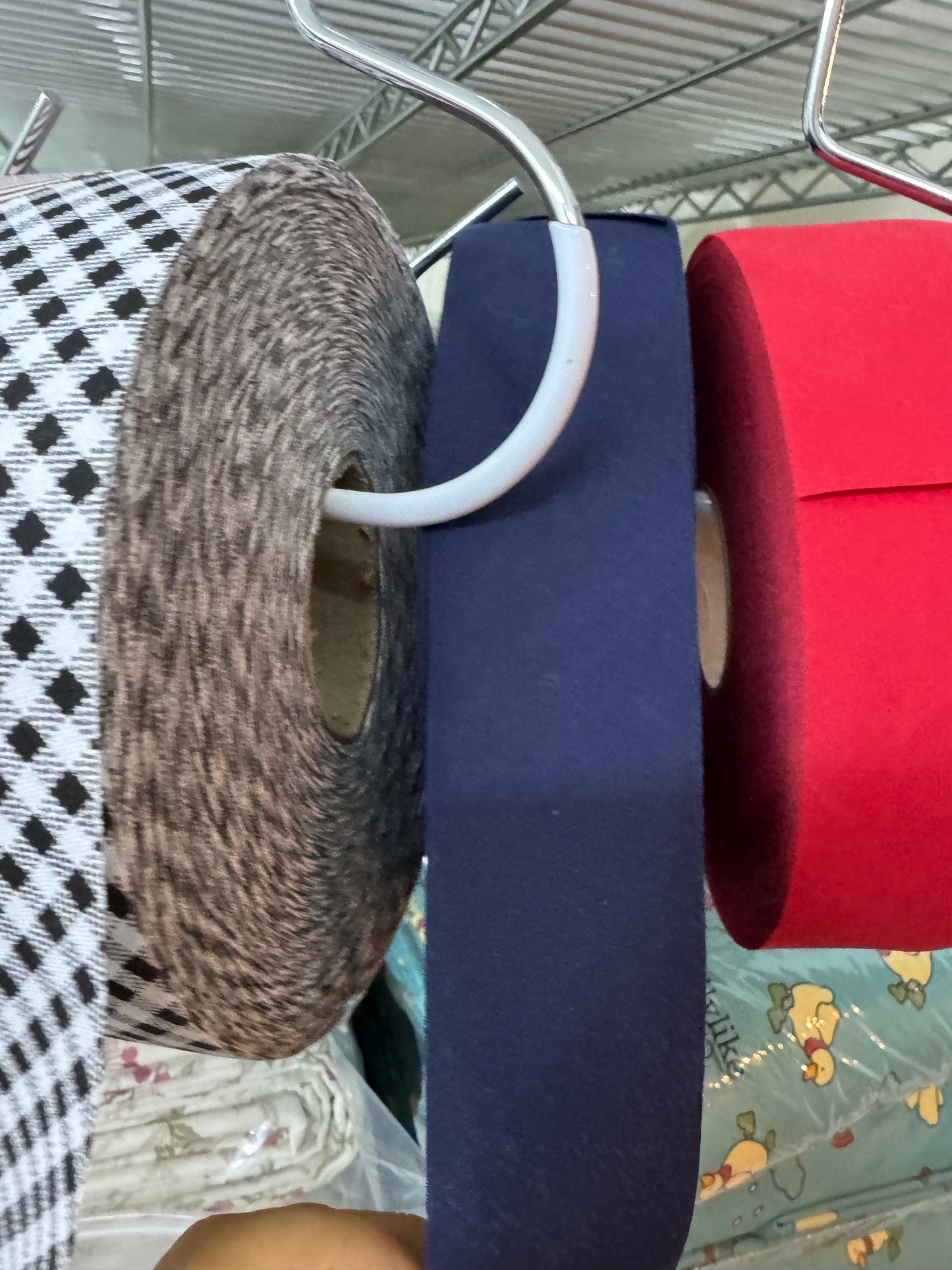 4cm Navy Blue Polyester Cotton Bias Tape