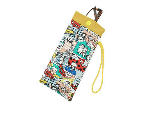 Cartoon Cats Fabric Glasses Case