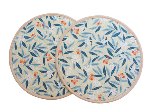 Purity Trivet, Round Fabric Potholder