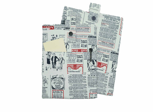 Newspaper Book Sleeve