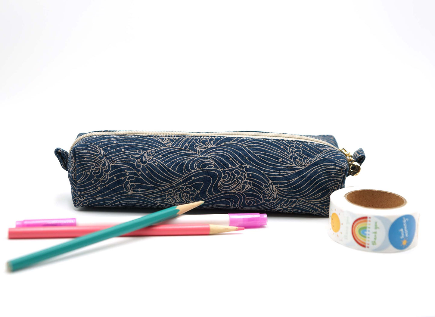 Ukiyo-e Pencil Pouch, Pen Case