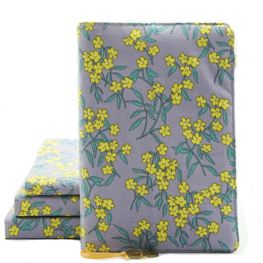 Euphorbia Book Cover, Fabric Dust Jacket