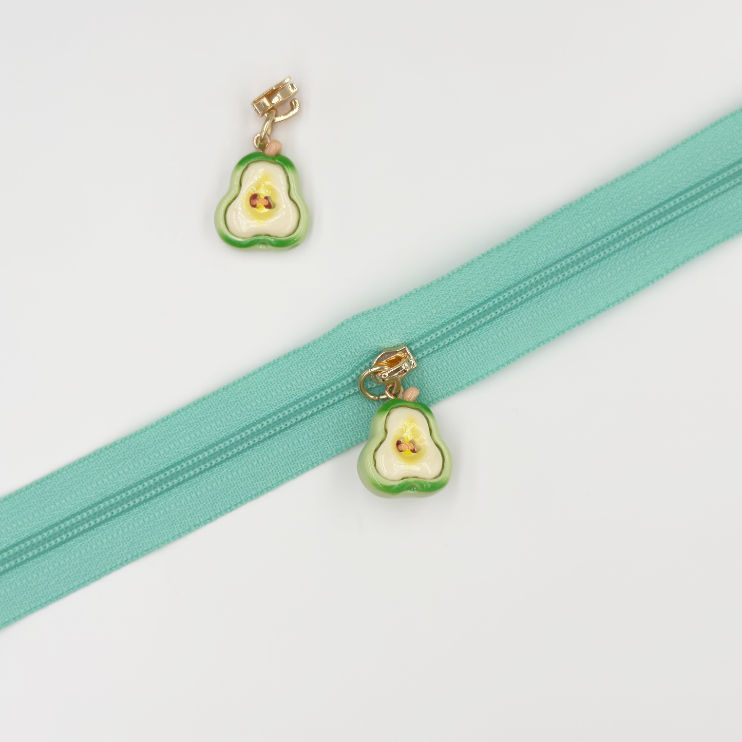 Avocado Zipper Pulls 4PCS