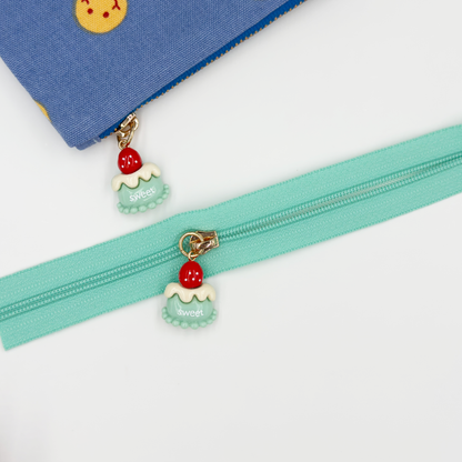 Sweet Cake Zipper Pulls 4PCS