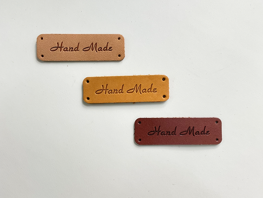 Genuine Leather Tags l 3 Colors
