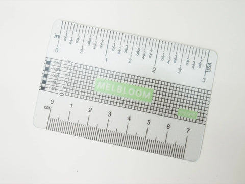 The Credit Card-sized Measuring Ruler - Mini Sewing Gauge- FREE shipping