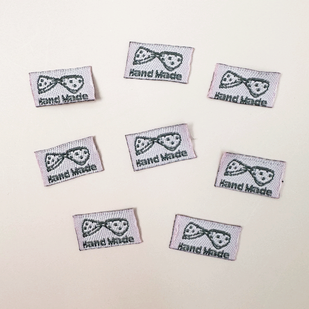 Woven Labels for Hair Bow DIY