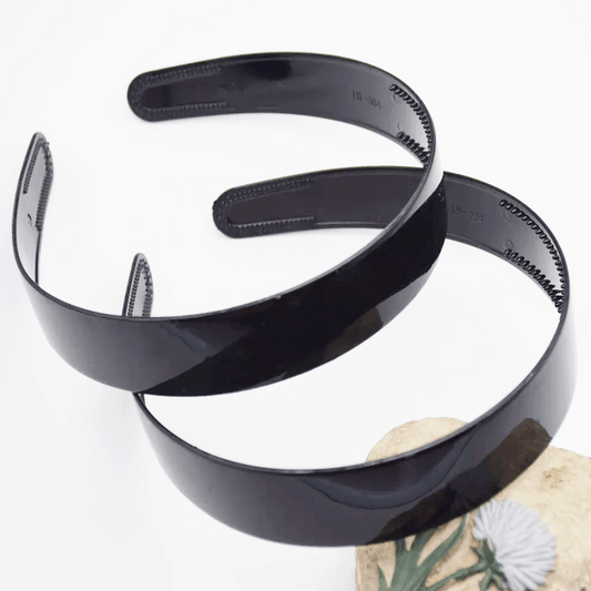 Black Plastic Headband for DIY Crafts