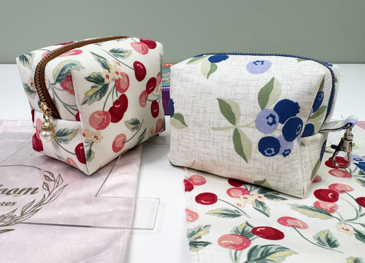 DIY Sewing Kit, Cube Zipper Pouch