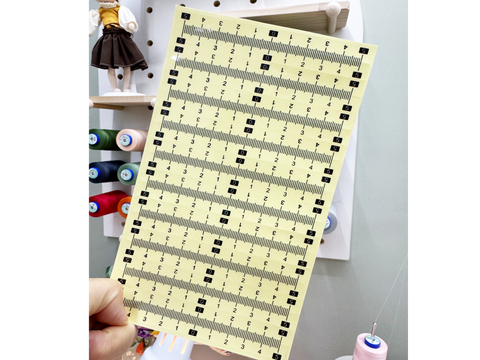 Seam Allowance Guide Sticker for Sewing Machines (10 pieces), FREE shipping