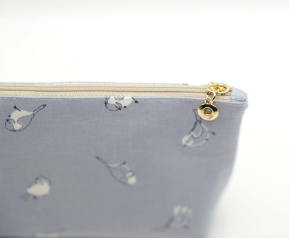 Hello Bird Zipper Pouch