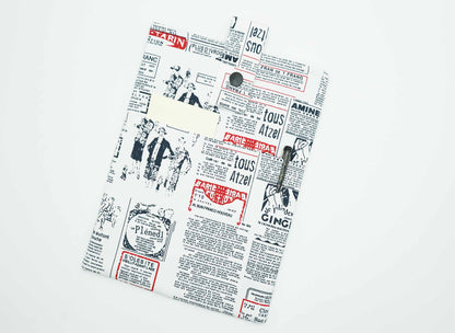 Newspaper Book Sleeve