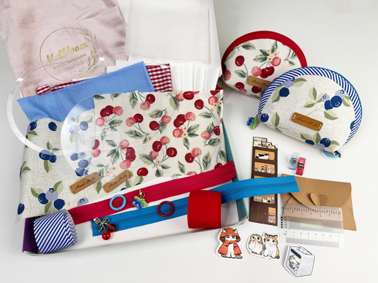 DIY Sewing Kit, Shell Pouch