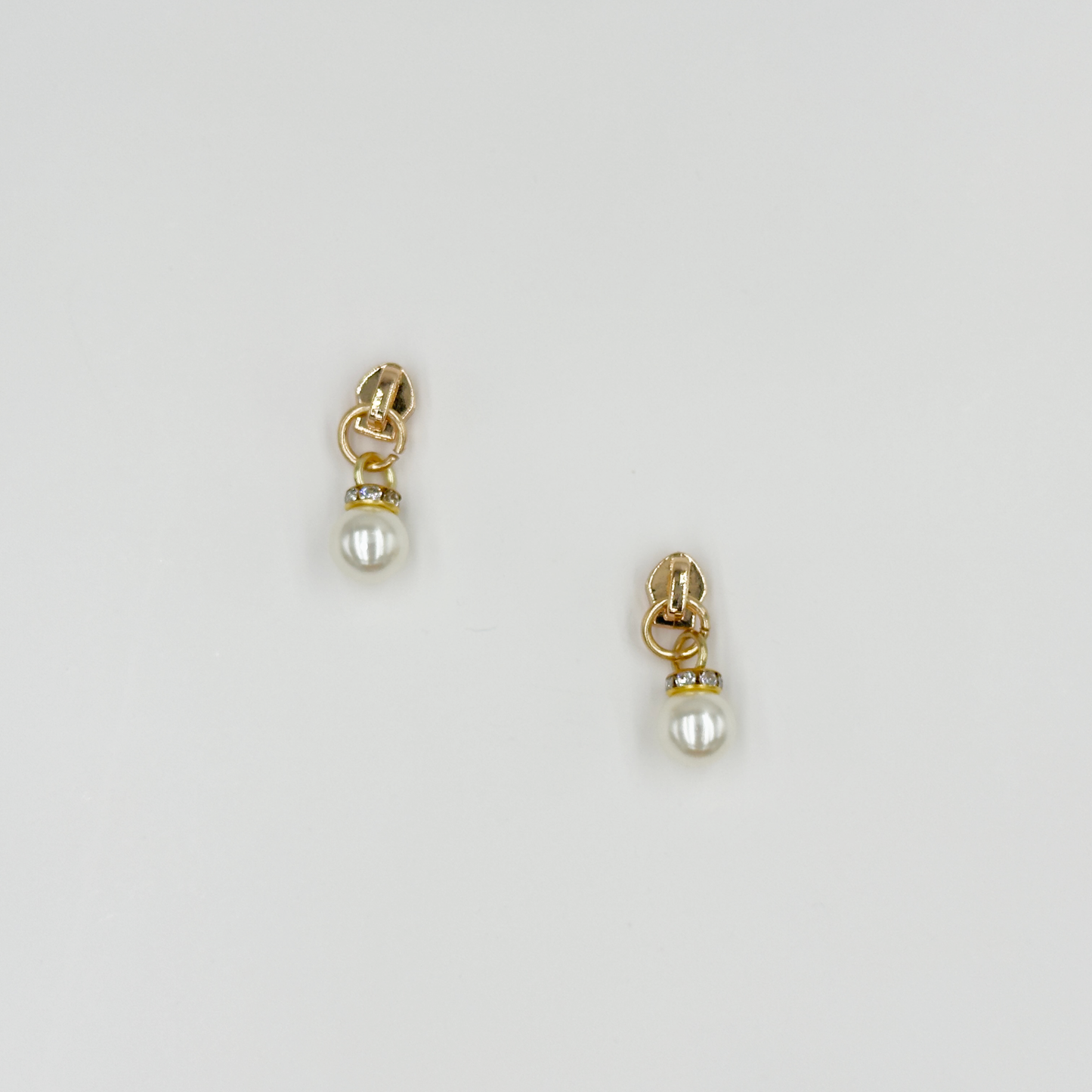 Pearl Zipper Pulls 4PCS