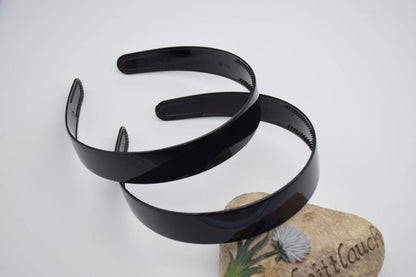Black Plastic Headband for DIY Crafts