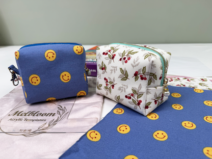 DIY Sewing Kit, Cube Zipper Pouch