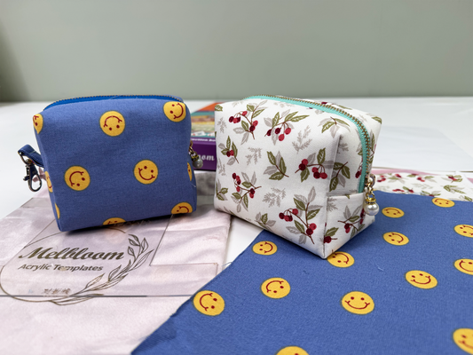 DIY Sewing Kit, Cube Zipper Pouch