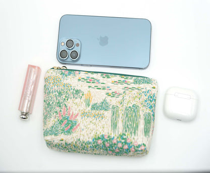 Giverny Zipper Pouch