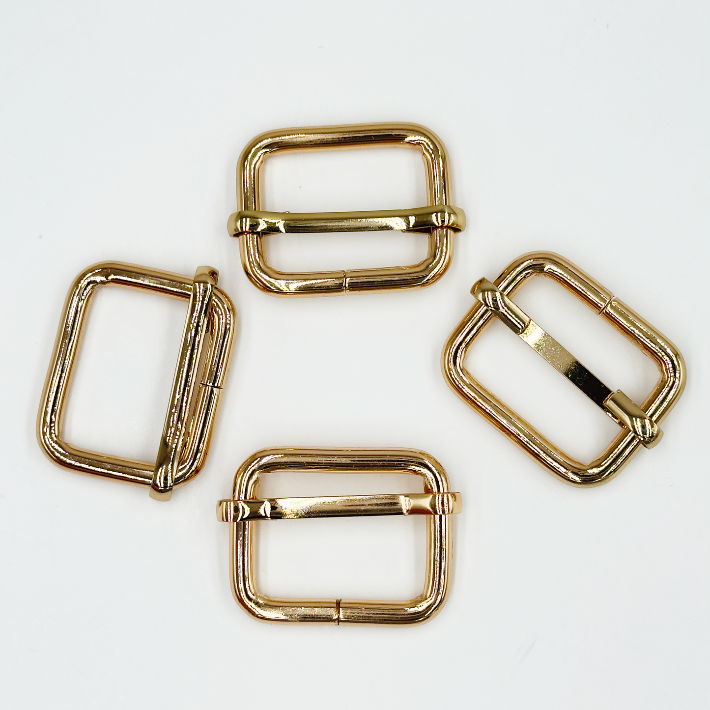 1" Metal Strap Adjuster, Slide Bar l 4 PCS