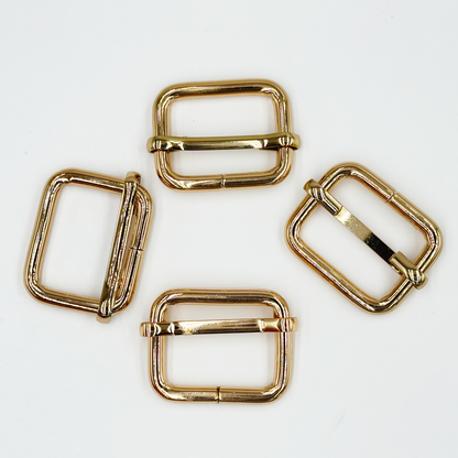 1" Metal Strap Adjuster, Slide Bar l 4 PCS