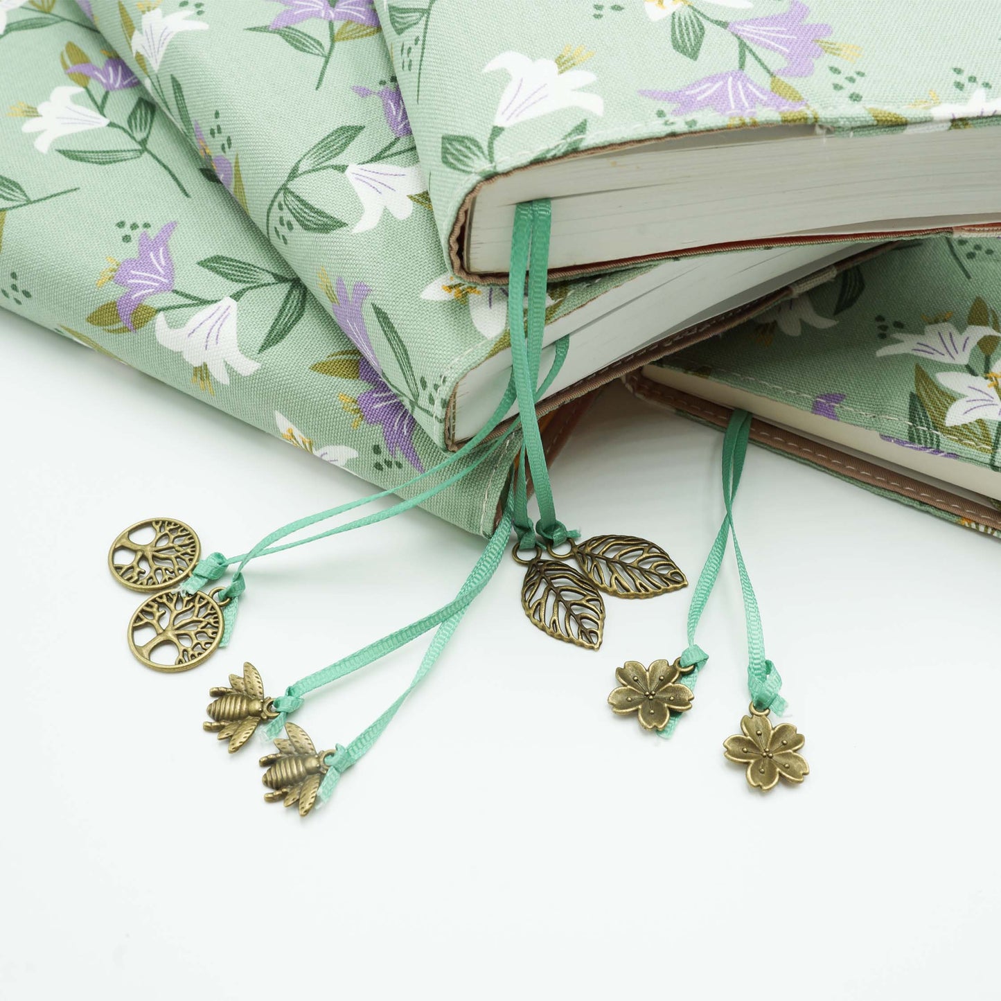 Madonna Lily Book Cover, Fabric Dust Jacket