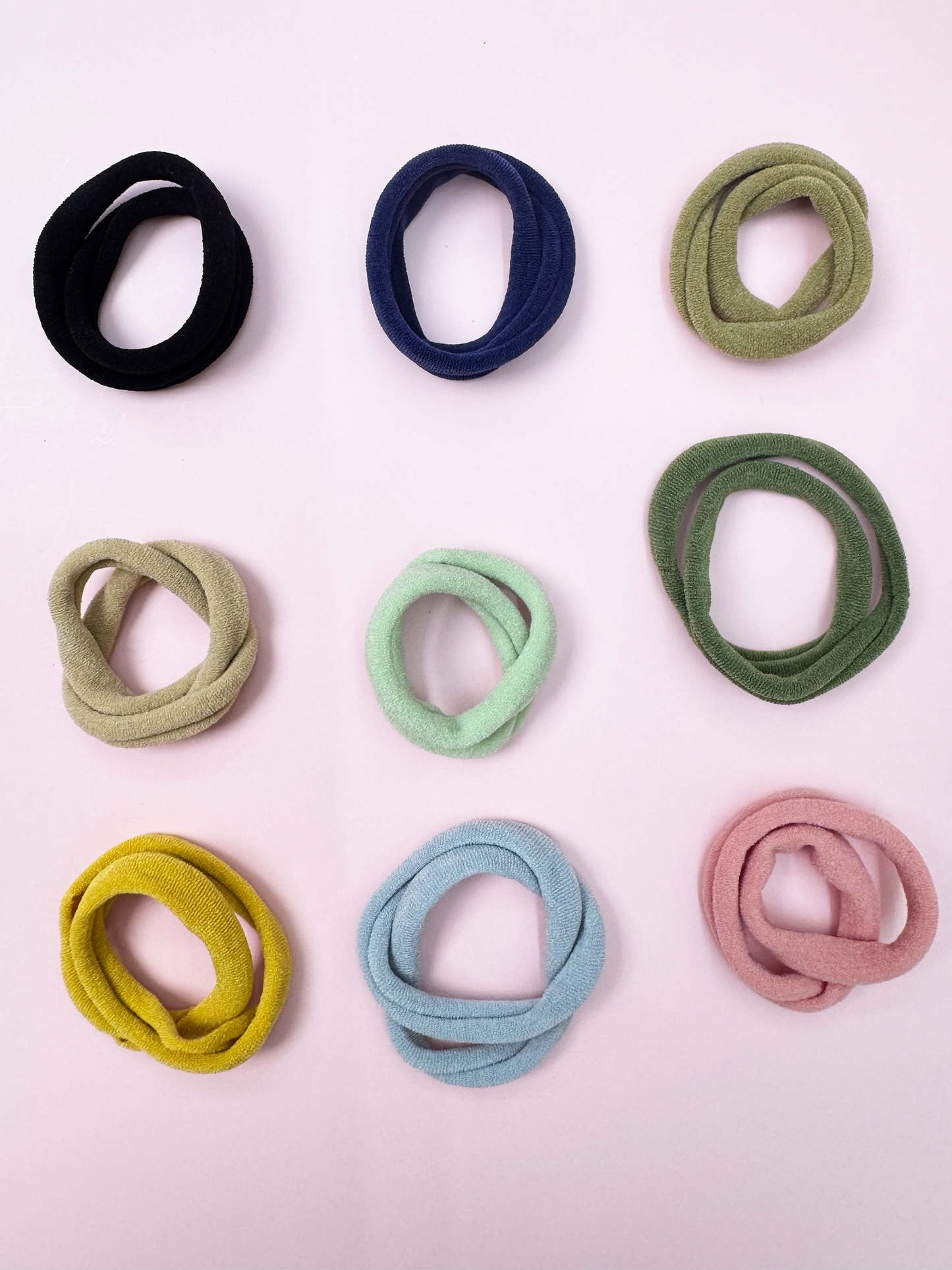 Soft Elastic Thick Nylon Headband 10PCS