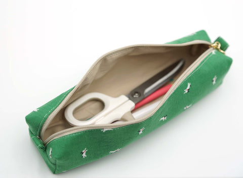 Happy Dog Pencil Pouch, Pen Case