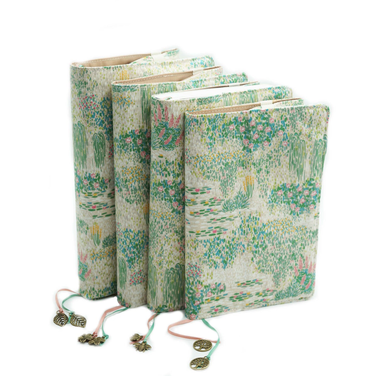 Giverny Book Cover, Fabric Dust Jacket