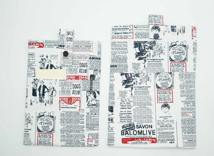 Newspaper Book Sleeve