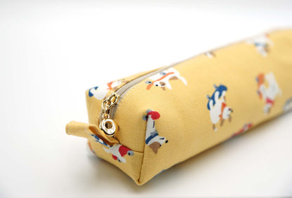 Skating Puppy Pencil Pouch, Pen Case